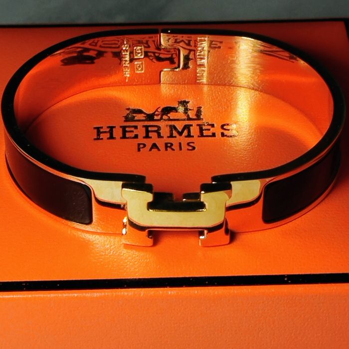 HERMES H click bracelet