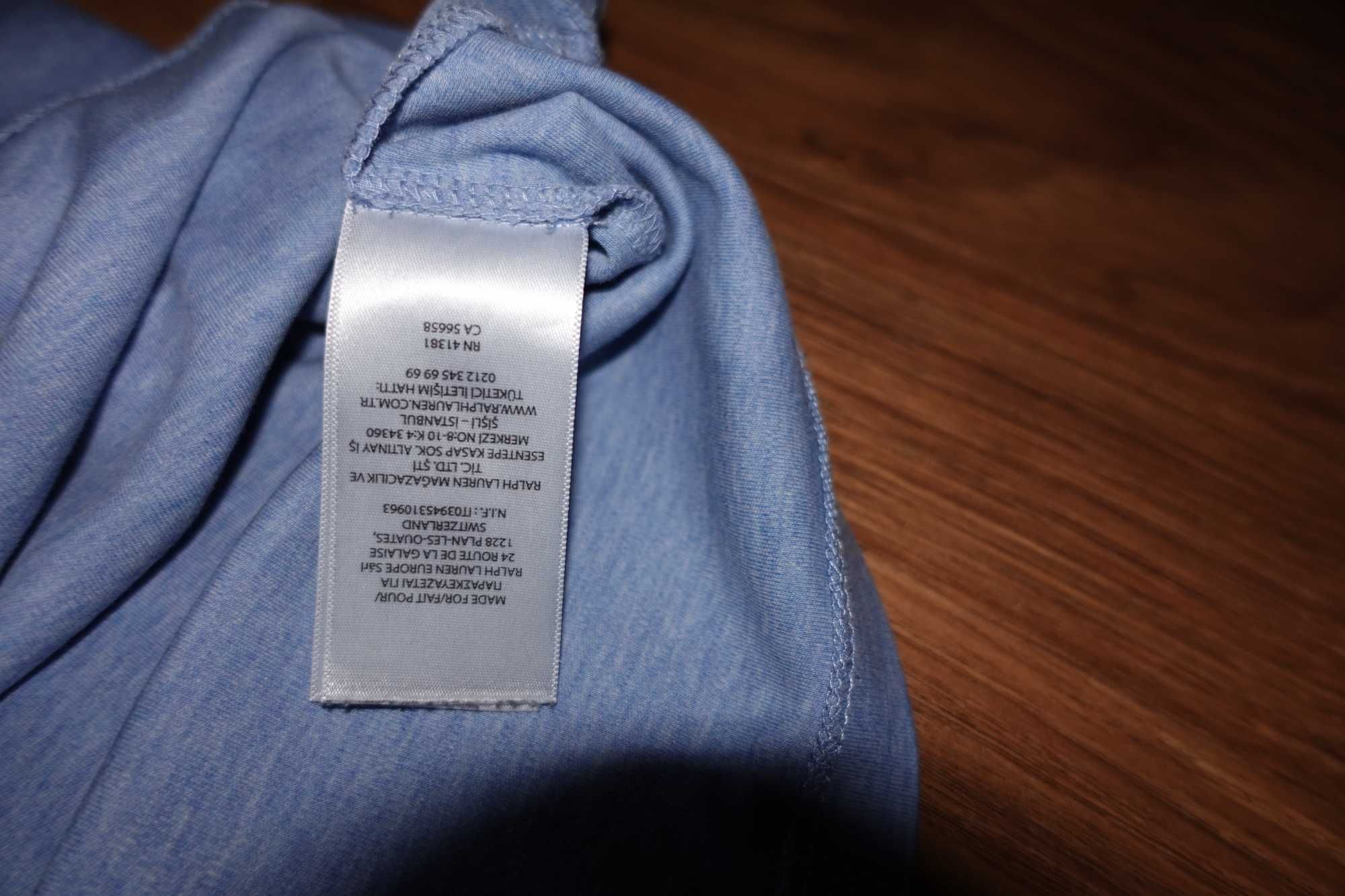 Tricou dama Ralph Lauren, Marimea XXL, Albastru, Stare foarte buna