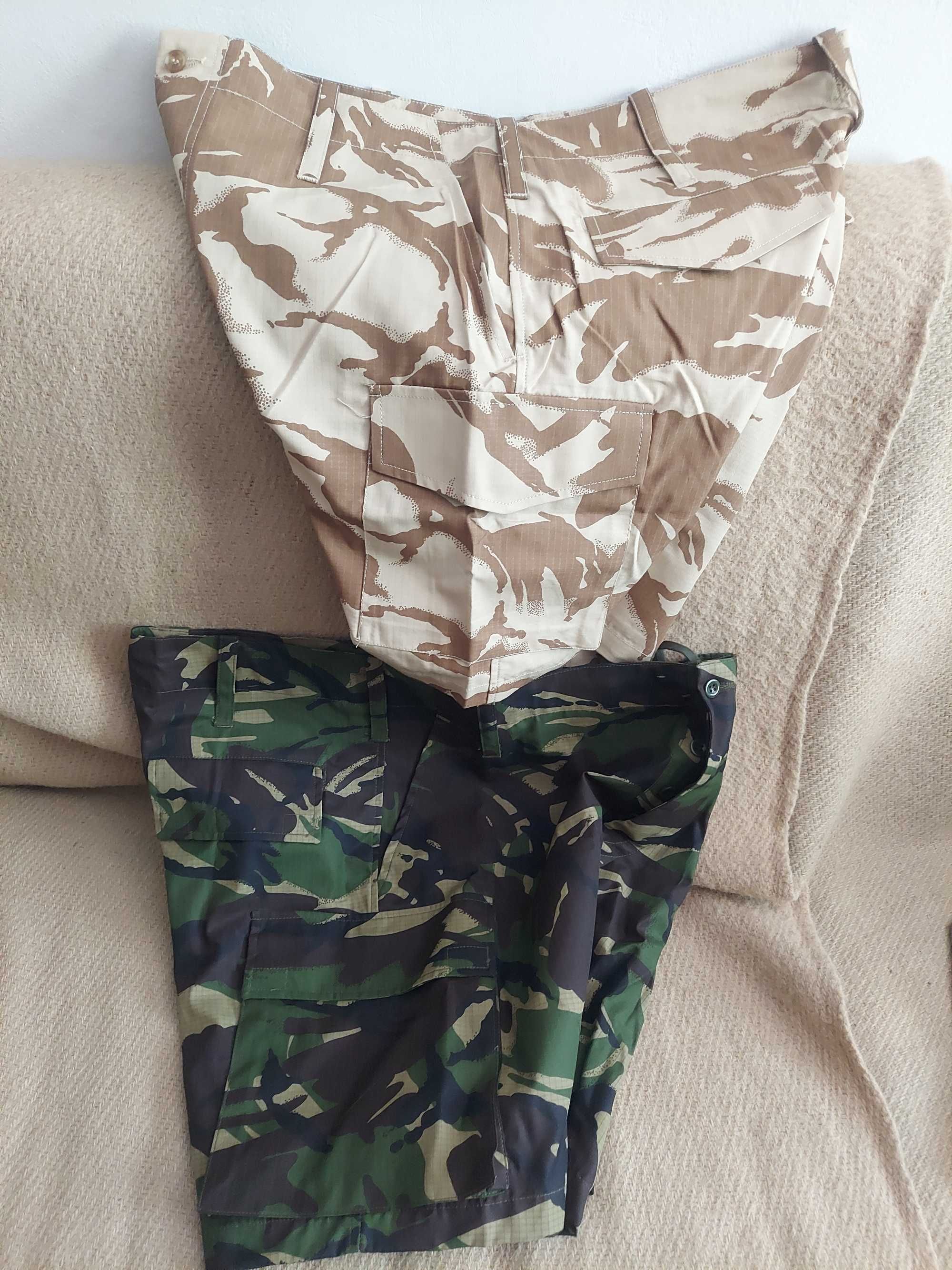 Pantaloni camo scurti noi padure si desert NOI! XL, L  M