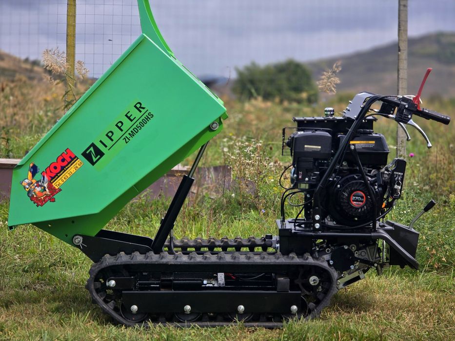 Dumper Minidumper roaba motorizata pe senile 500 kg Made in Austria!