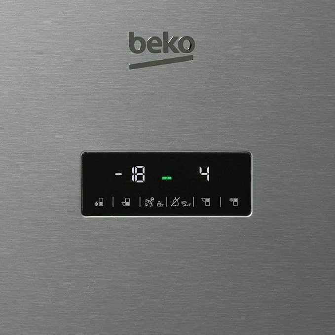 Нов инверторен хладилник с фризер Беко/Beko No Frost RCNA406E40DZXBN