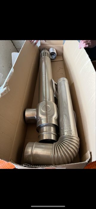 Дымоход для дома 1 полный комплект