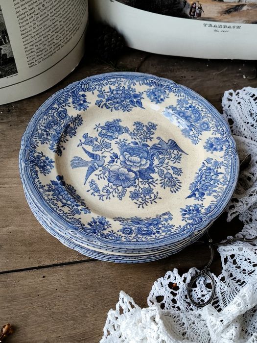 Антикварни чинии  Gustavsberg „Fasan“,