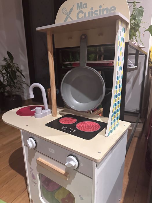 Bucătărie copii lemn de jucarie