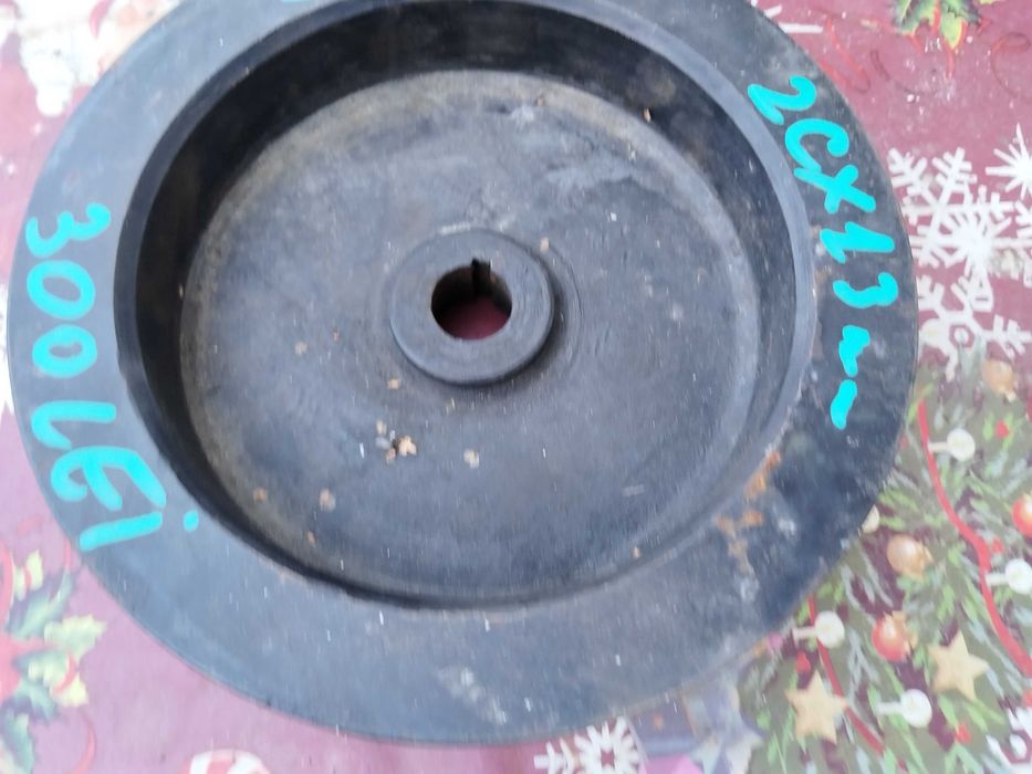 Fulie cu 2 curele de 13 mm