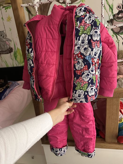 Зимен комплект елек, яке и гащеризон