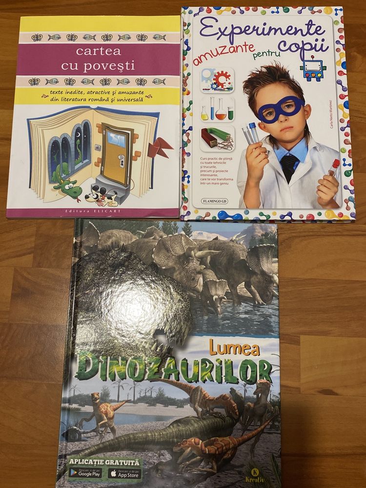 Carti copii - povesti, dinozauri, intrebari National Geographic