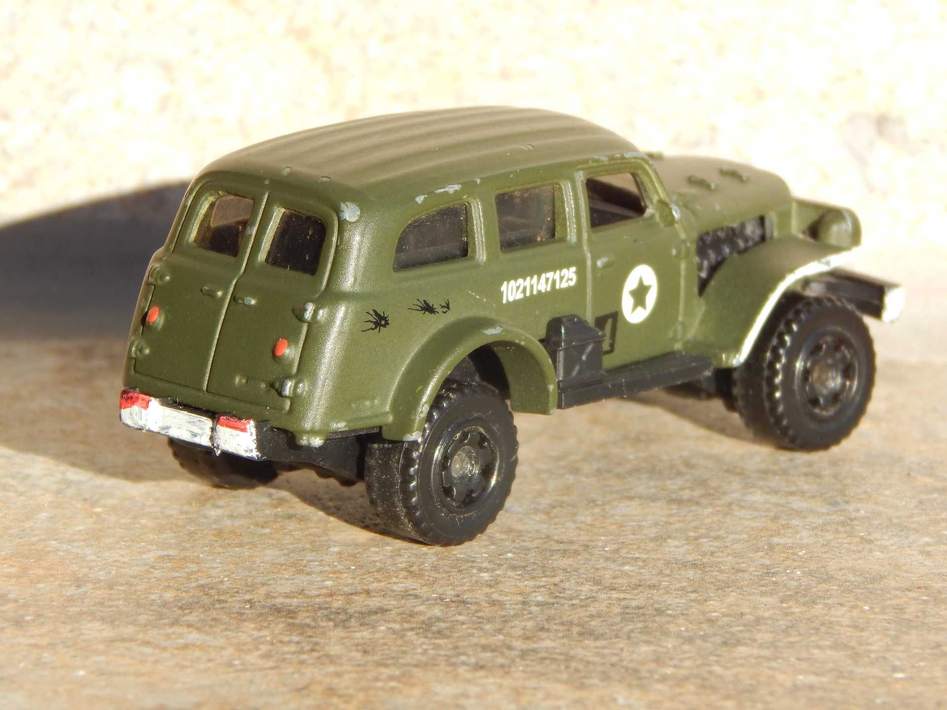 Macheta masina militara Dodge Carryall 1942 Jungle Crawler Matchbox