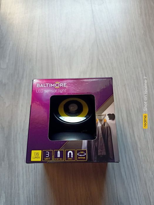 LED лампа за гардероб със сензор за движение Baltimore