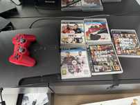 Playstation 3 с два джойстика и игри