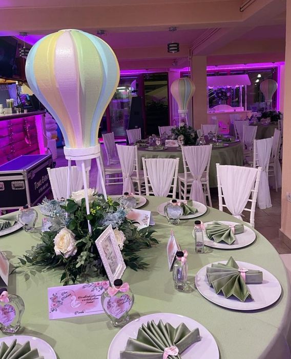 Vand fata de masa evenimente Verde Pal