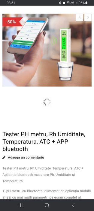 Tester apa  profesional