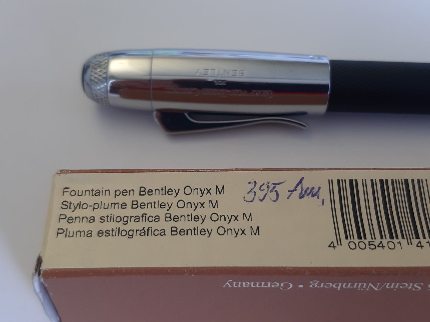 Stilou Graf von Faber-Castell Fountain pen Bentley Onyx M