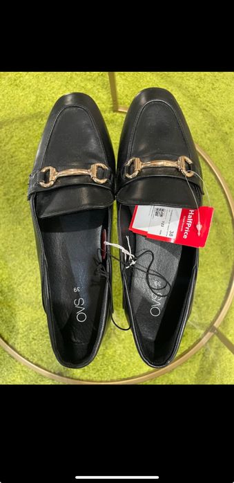 Mocasini cu detalii aurii  OVS