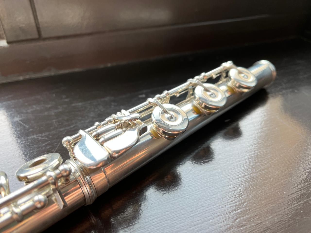 Японская профессиональная серебрянная флейта Muramatsu