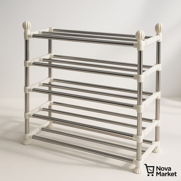 Стойка для обуви из нержавеющей стали (70×65) см