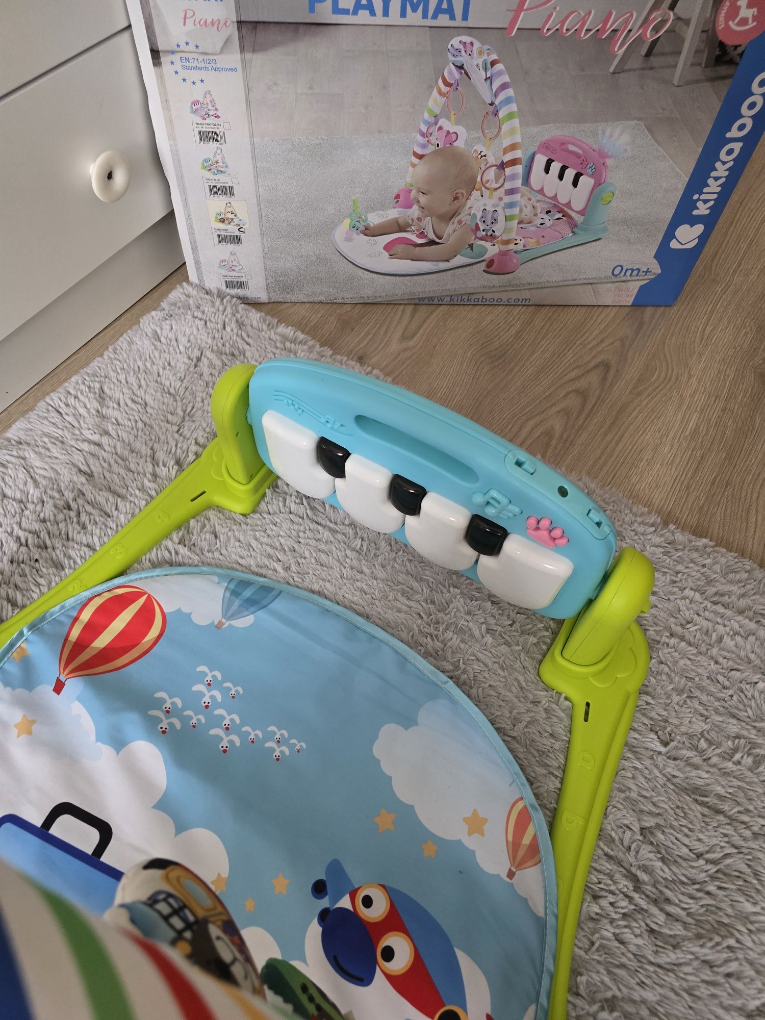 Активна гимнастика Kikka boo piano с bluetooth и проектор