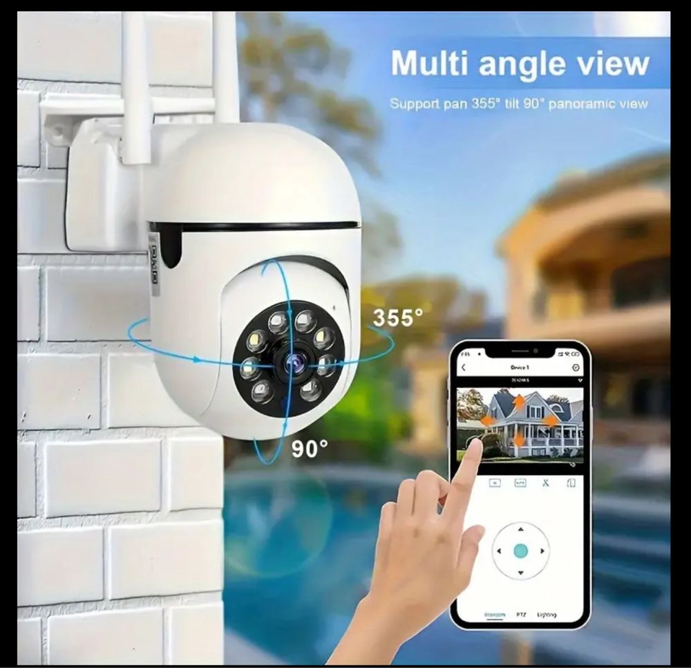 Camera de supraveghere WIFI, 2.4G, rotire