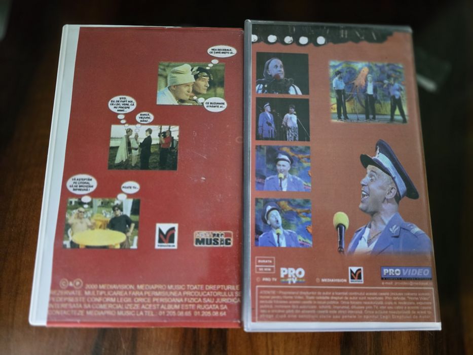 Două casete vhs,cu Vacanta Mare, 45 de lei