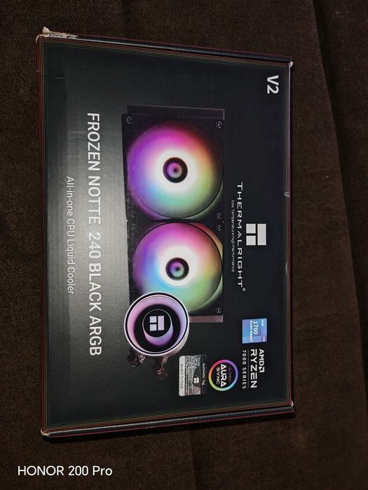 Cooler pe lichid Thermalright Frozen Notte 240 V2
