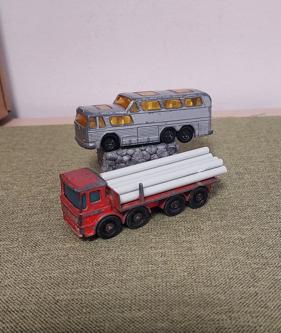 Macheta camion,autobuz,autocar-Matchbox 1966-masinute vintage colectie