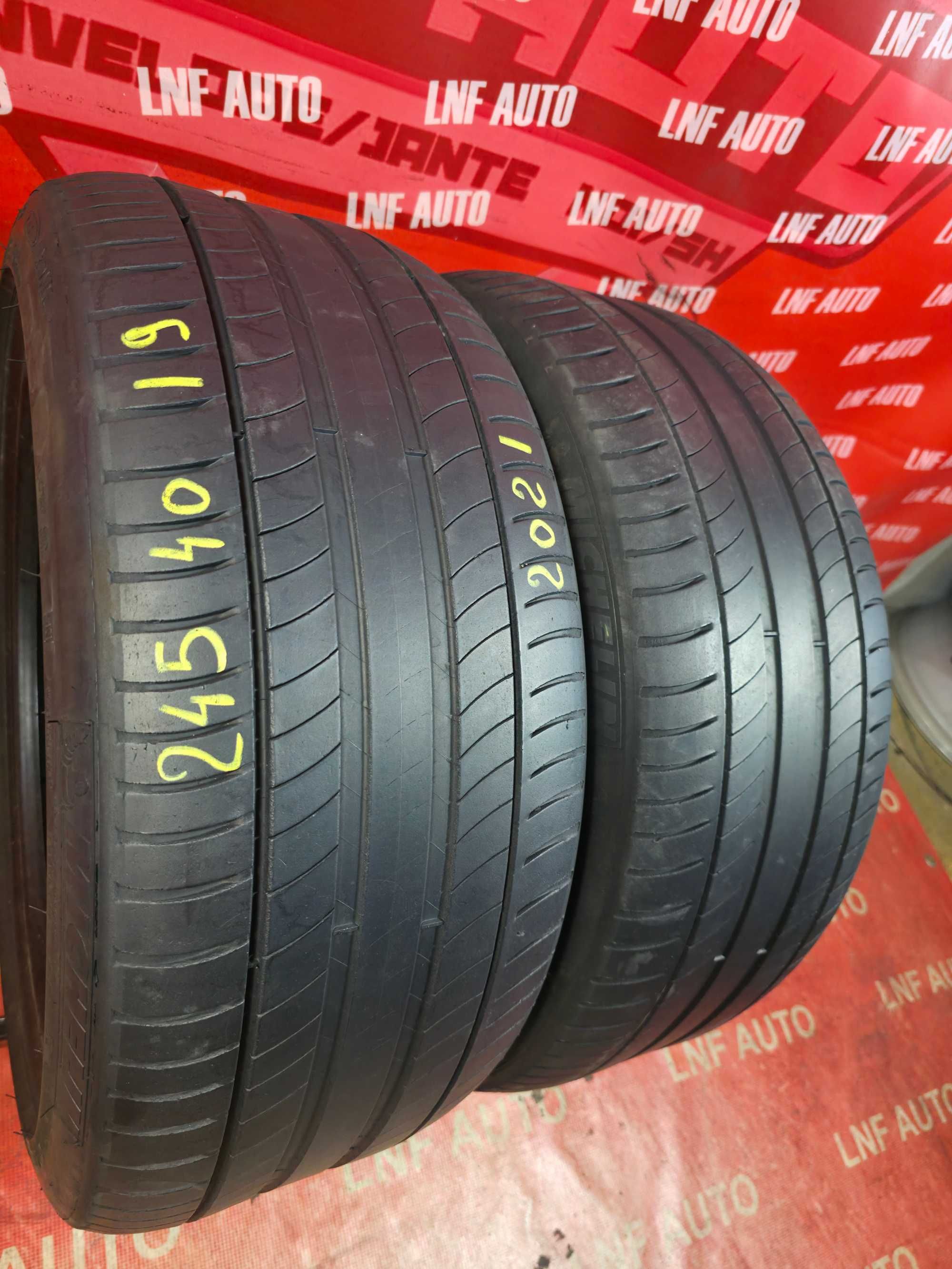 Anvelope de VARA - 245/40/19 - Michelin - 4.66 MM - DOT 2021 RFT !