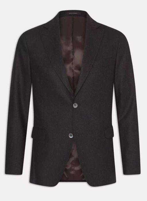 Sacou slim premium Roy Robson 50 L maro lana virgina