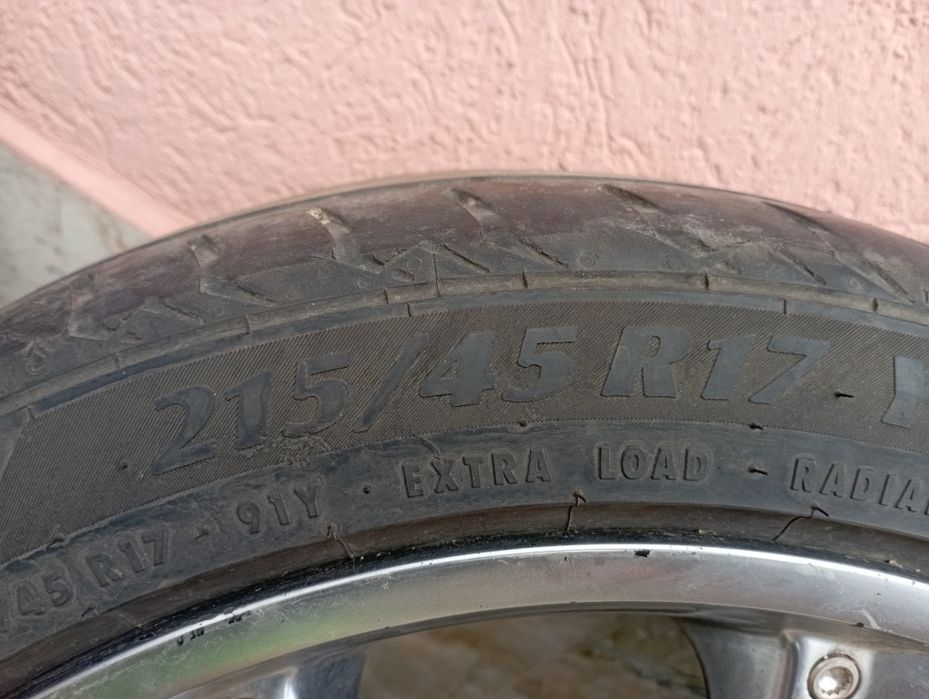 215/45R17Дранти с гуми