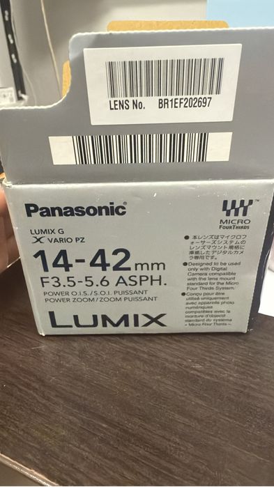 Obiectiv Panasonic H-PS14042 Lumix G Vario Pz 14-42 f/3.5-5.6 ASPH nou
