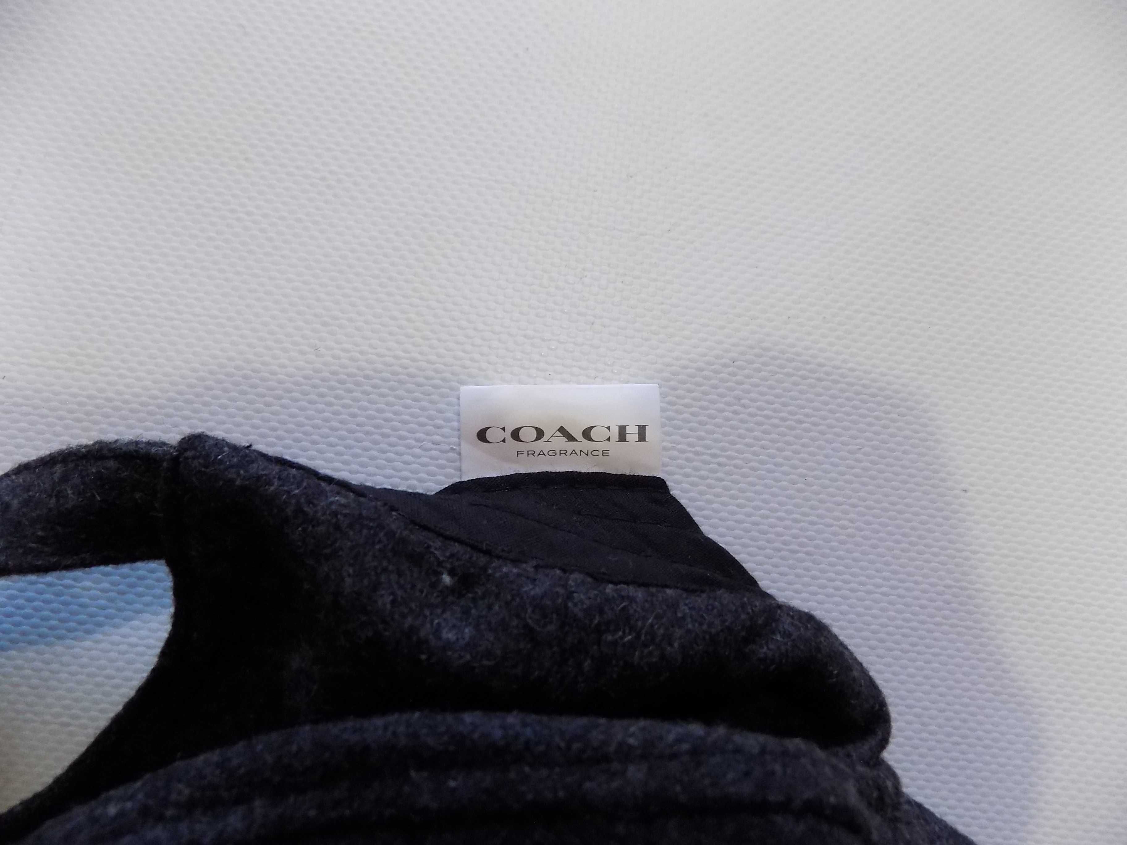 шапка coach wool козирка оригинална мъжка дамска спортна вълнена