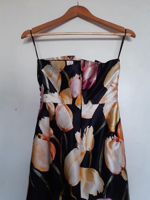 Rochie matase superba (banchet, cununie, garden party)