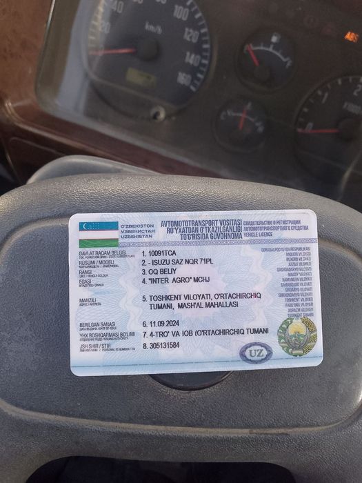 Isuzu sotiladi srochna