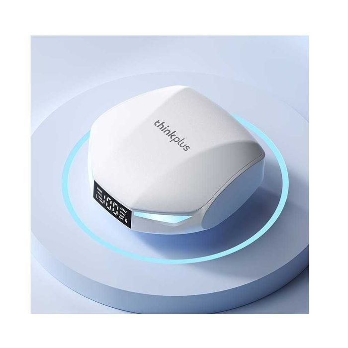 Casti wireless XT53, Bluetooth 5.4, reducere zgomot ambiental, alb