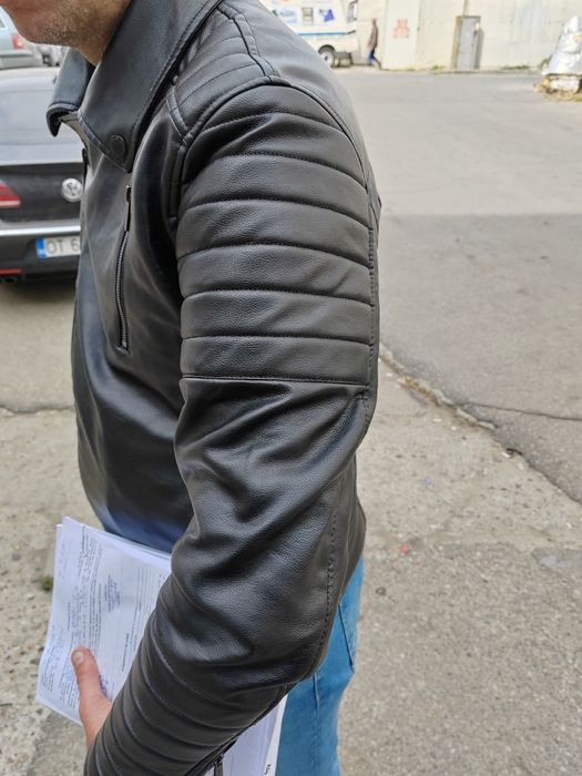 Geaca Imitatie Piele Biker