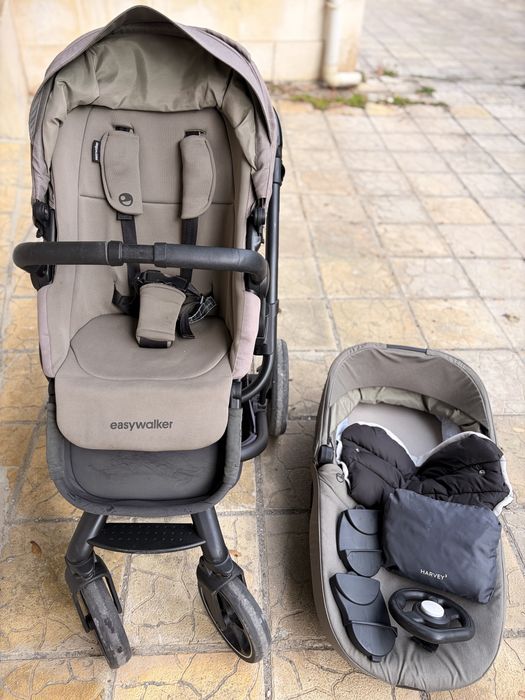 Easywalker Количка Harvey 3 Forest Green 2 в 1