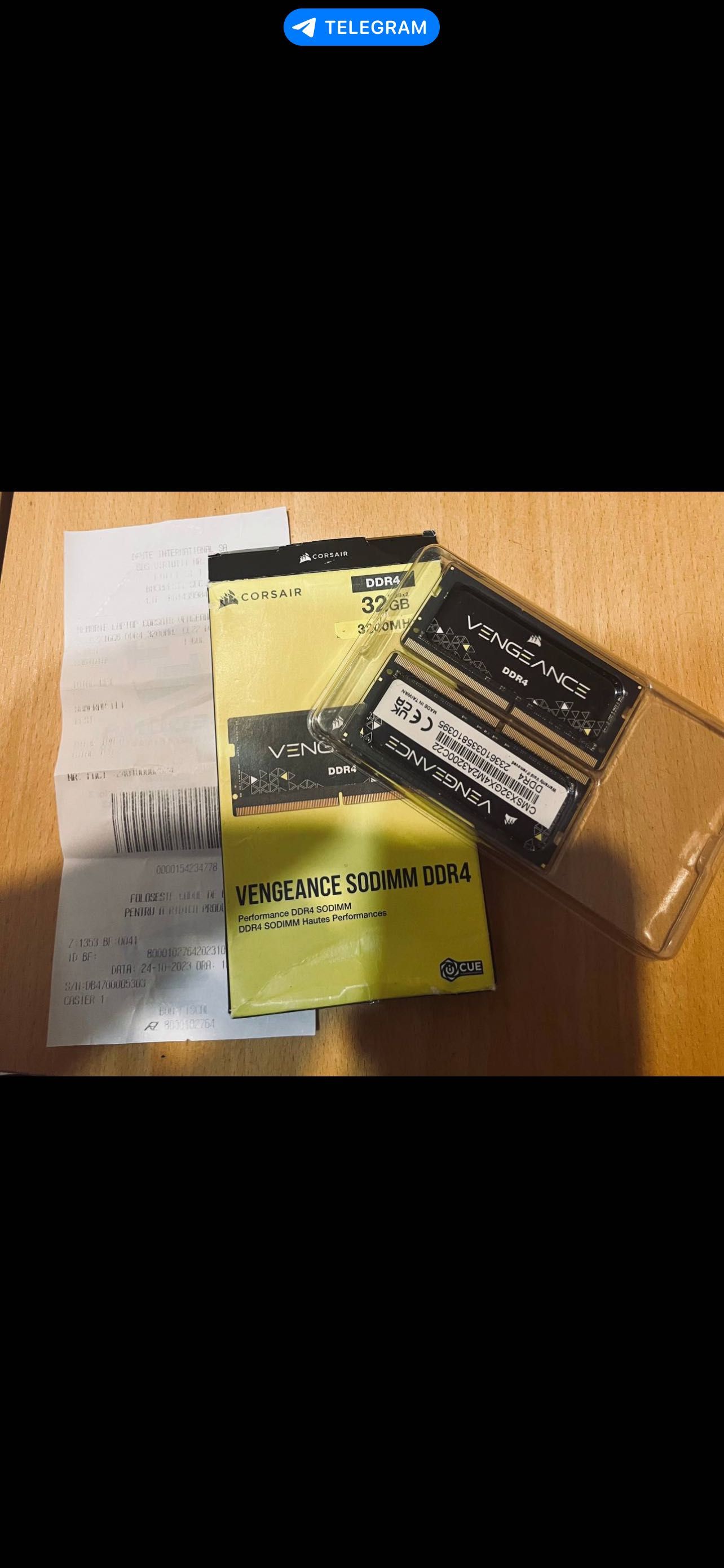 RAM памет Corsair 16x2 32gb 3200MHz
