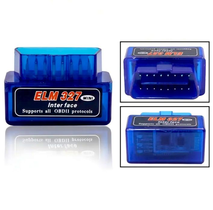Scanner  diagnosticare auto wireless ELM327 Mini V2.1 OBD-II - Albastr