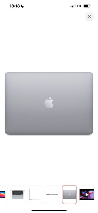 Ноутбук Apple MacBook Air 13  8 Гб / SSD 256 Гб