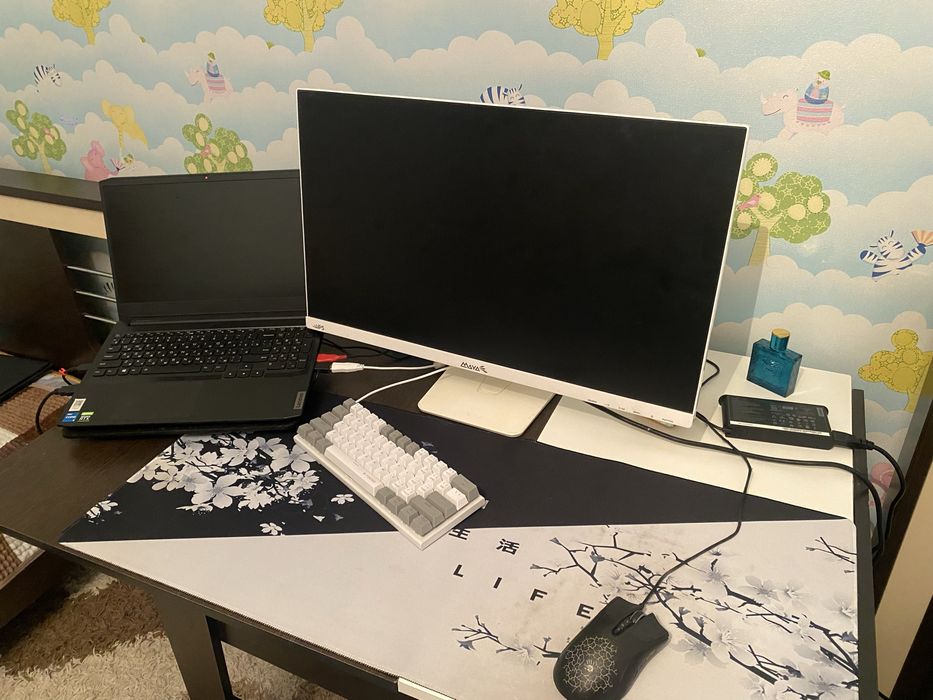 монитор, клавиатура