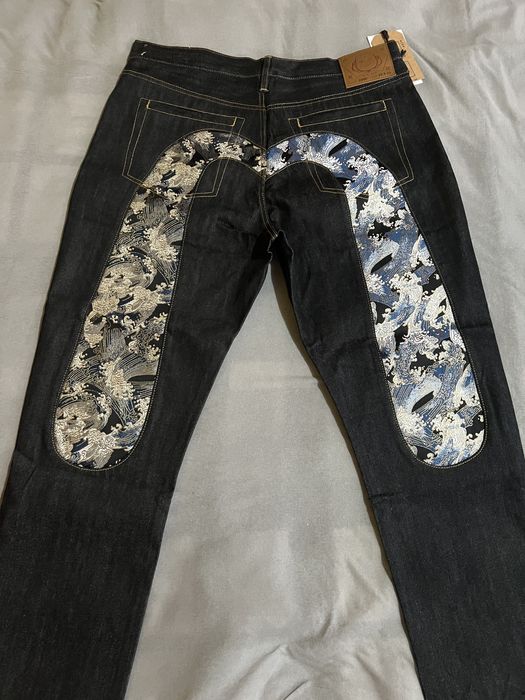 Blugi evisu straight leg