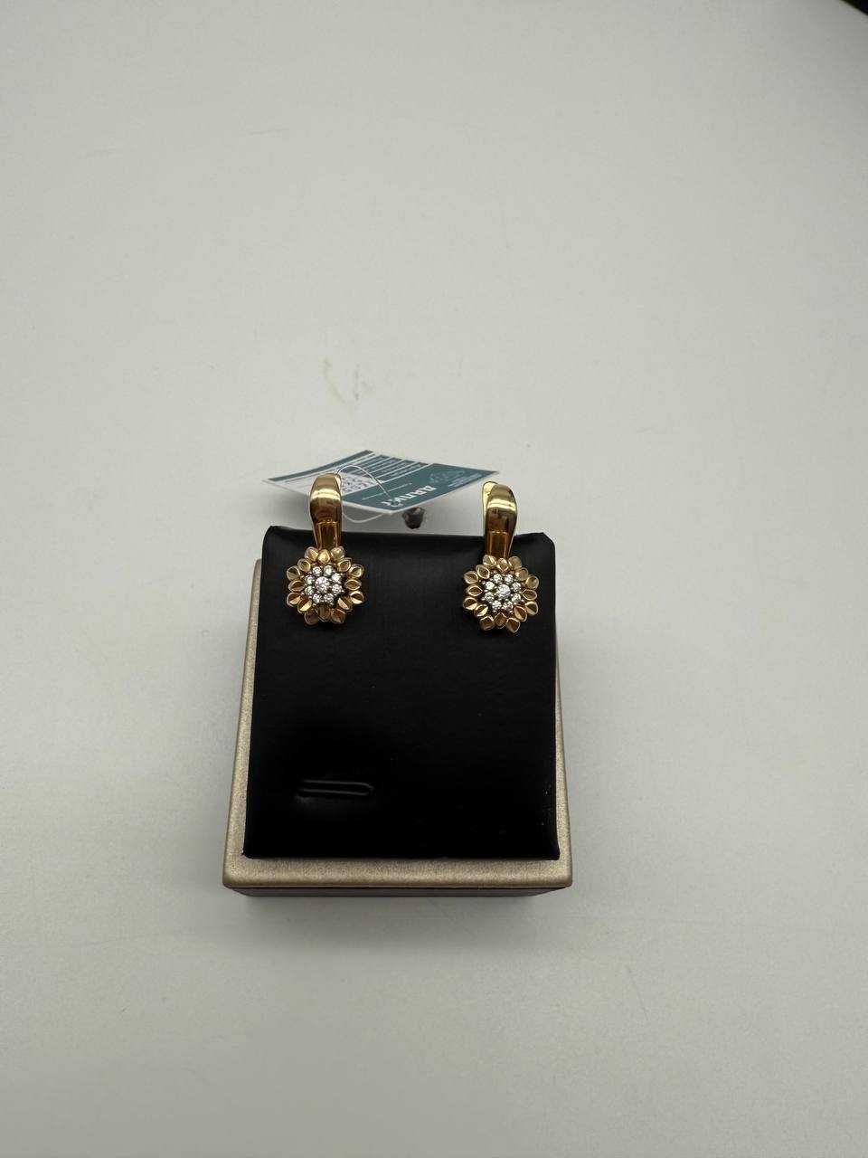 Золотые серьги артикул 1805-1/105000