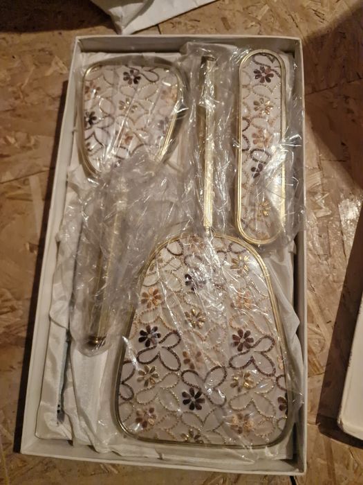 Set perie par ogljnda vintage