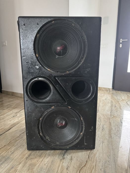 subwoofer auto 2x12 inch