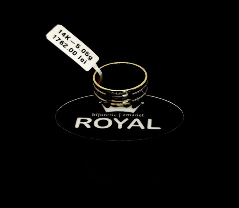 Bijuteria Royal vergheta din aur 14k 5.05 gr