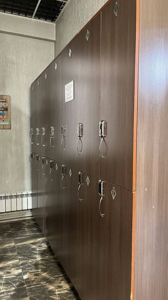 Шкафы в раздевалку в хорошем качестве