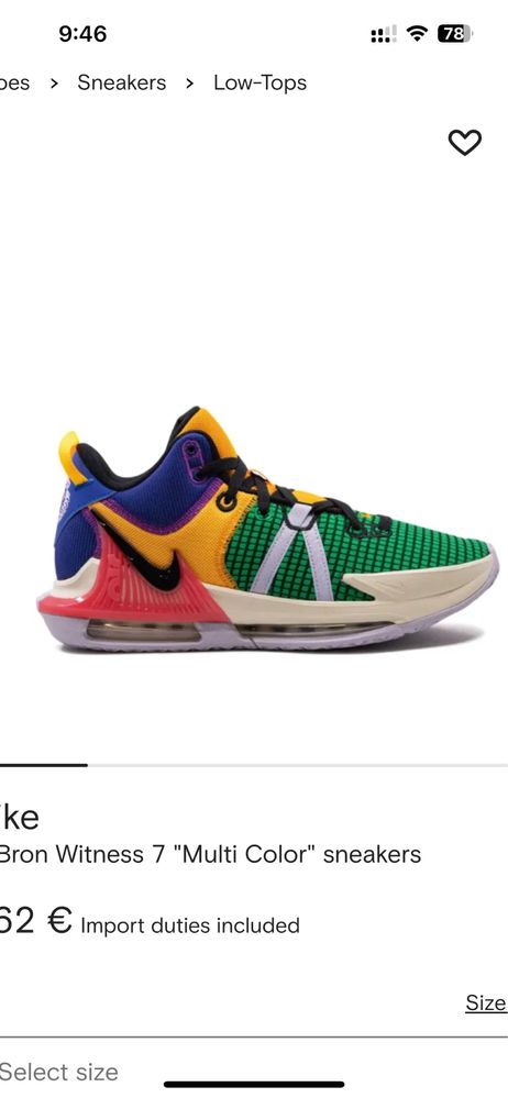 Nike Lebron Witness 7