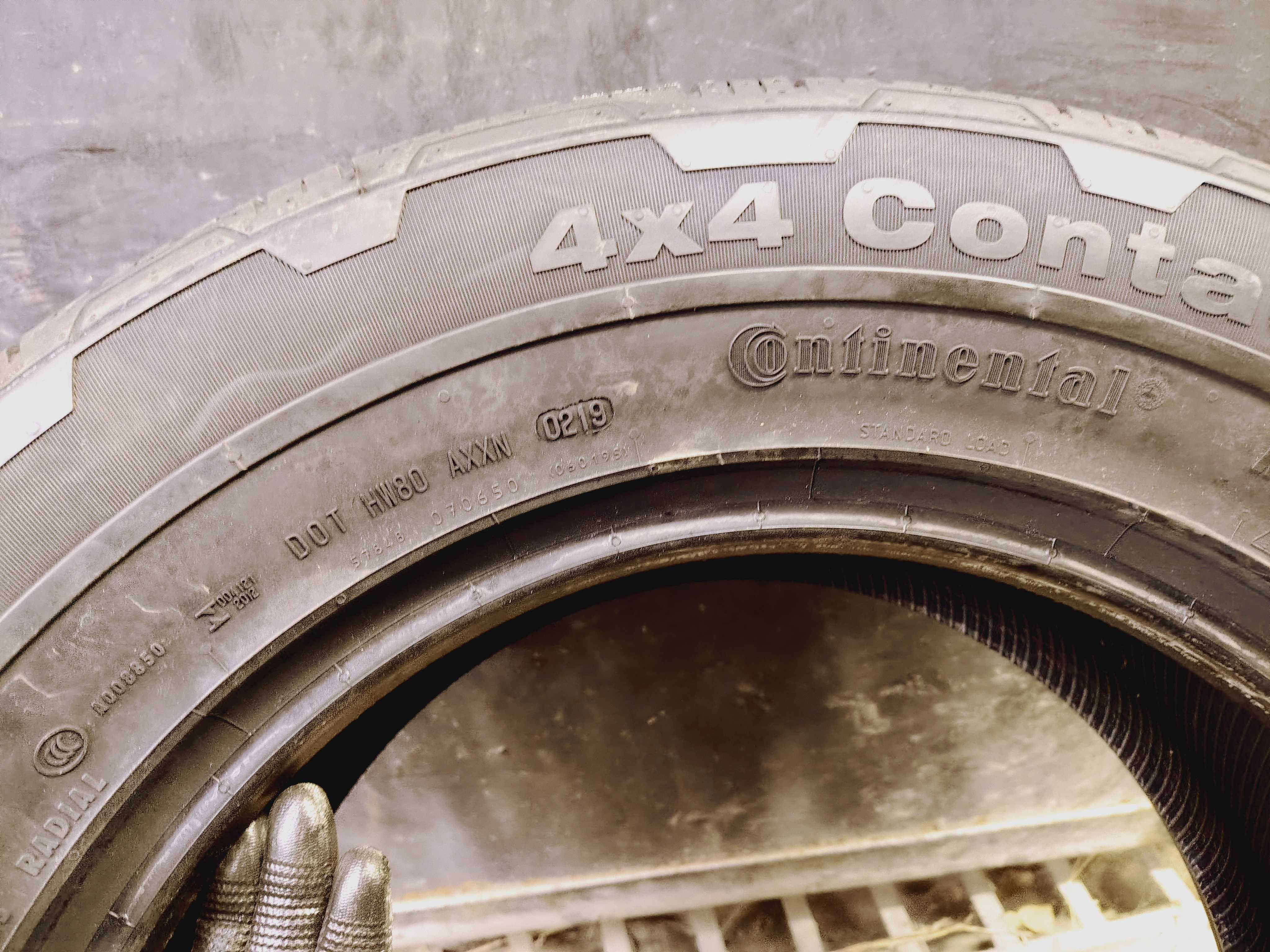 2бр.НОВИ летни гуми CONTINENTAL 265/60/18 110H DOT 0219