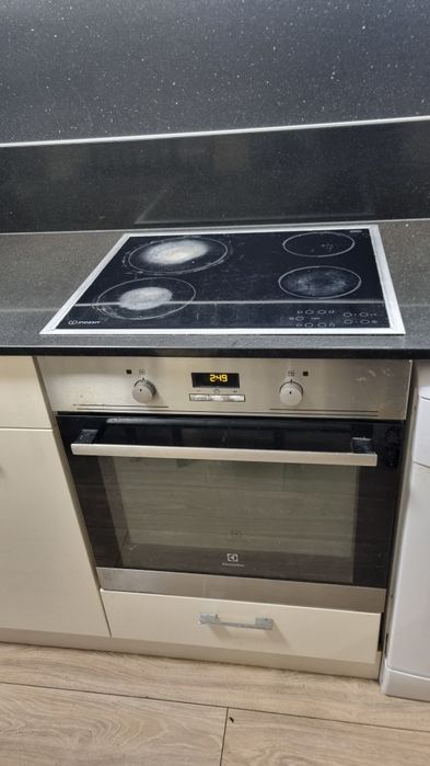 Фурна Electrolux, котлони за вграждане Indesit