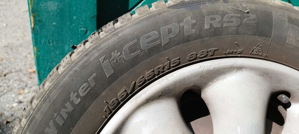 Джанти 15 цола 4х108 Пежо/Ситроен + зимни гуми и тасове