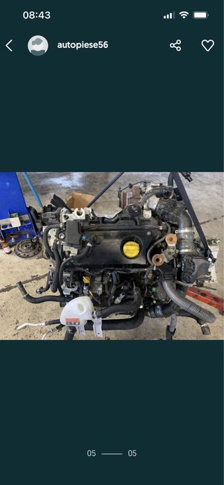 Motor complet nissan 1.7 diesel euro 6 r9n a401 38.000mile dezmembrari